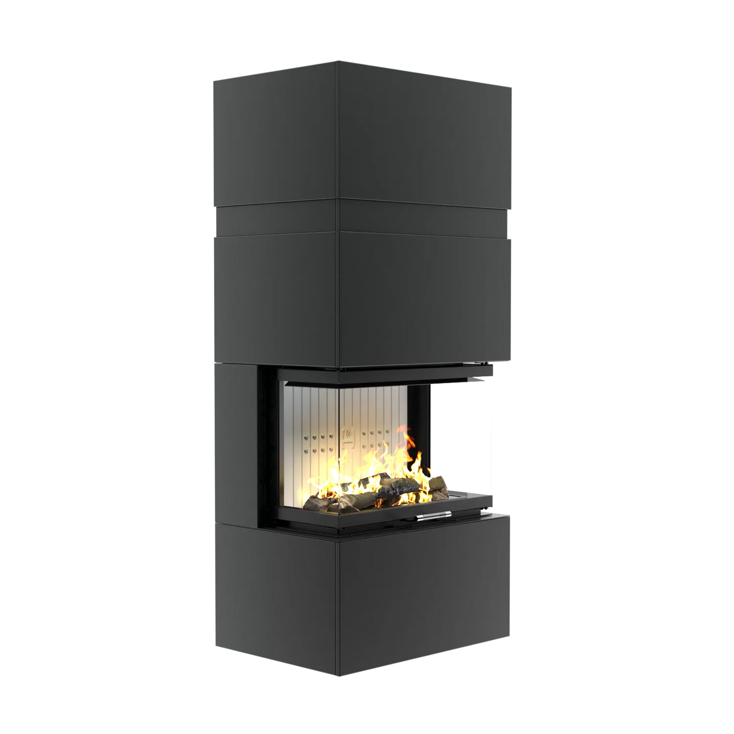 Focar Semineu 12 kW Hitze TRINITY TRI BOX 80x35x53.G