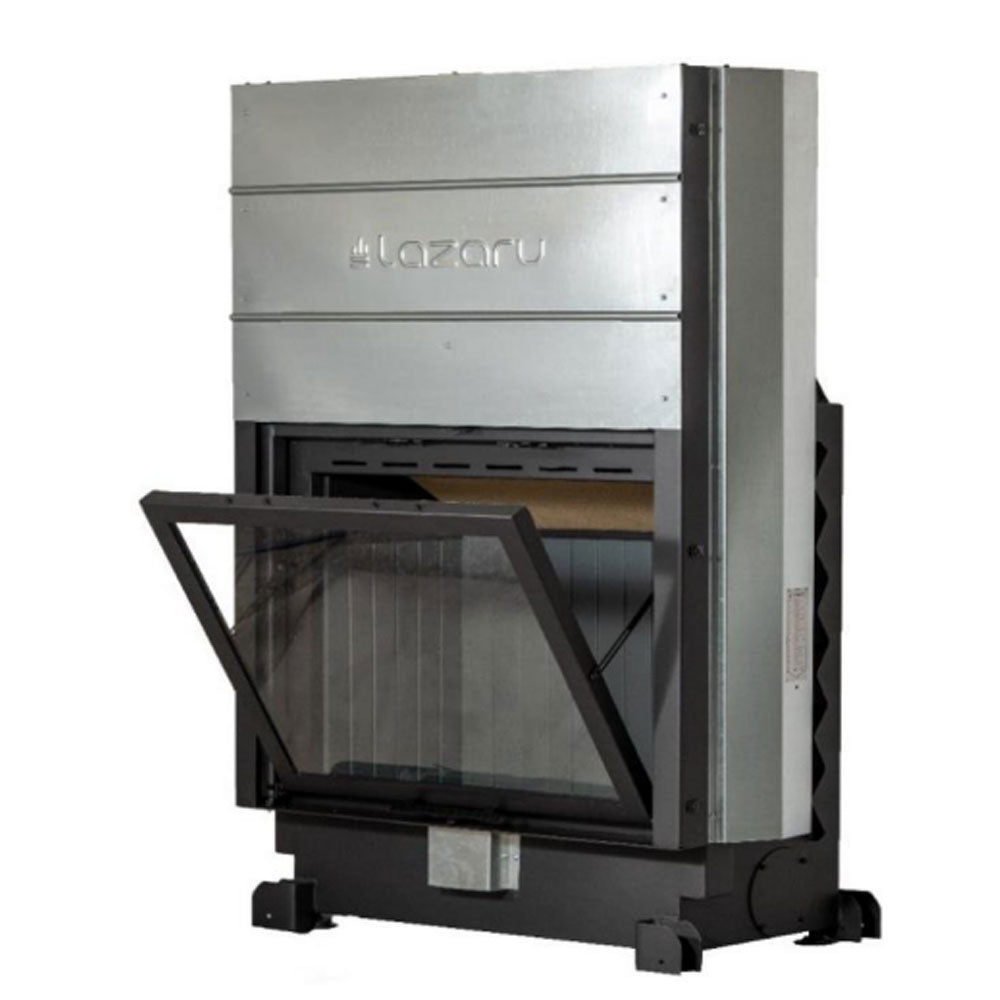 Focar semineu FLAT 90/65 Premium Line, Black Lazaru