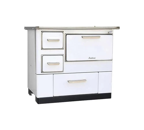 Soba pentru incalzit si gatit, pe lemne, 8.5 kW, evacuare stanga, MBS 7, Smederevac