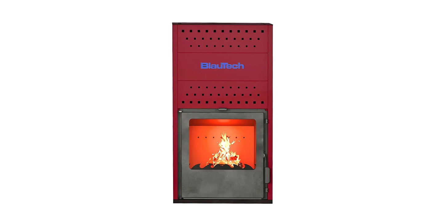 Termosemineu pe lemne 18,4 kw rosu bt hidro20 r blautech