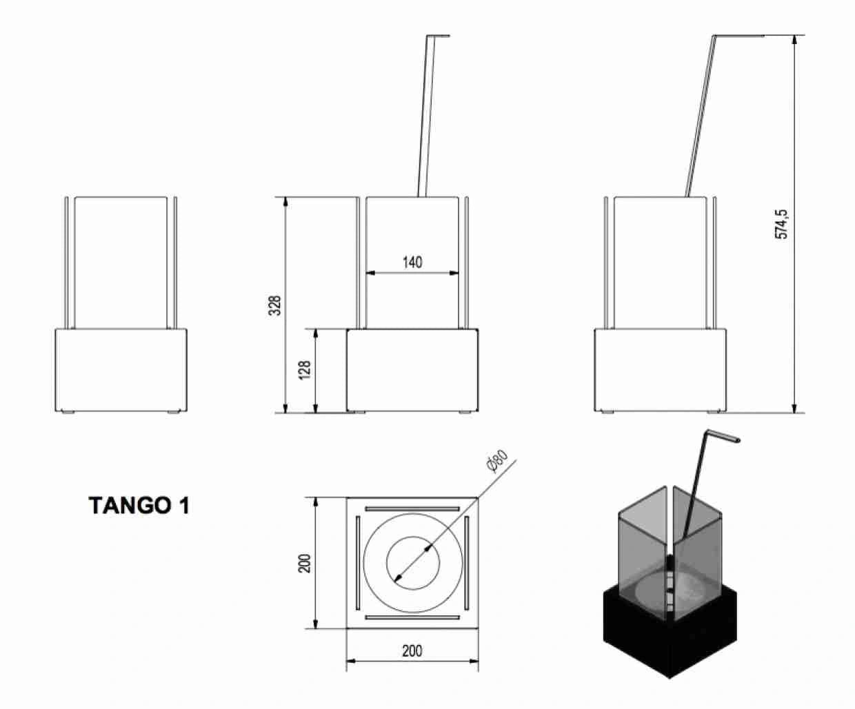 TANGO 1 Alb - Mobil