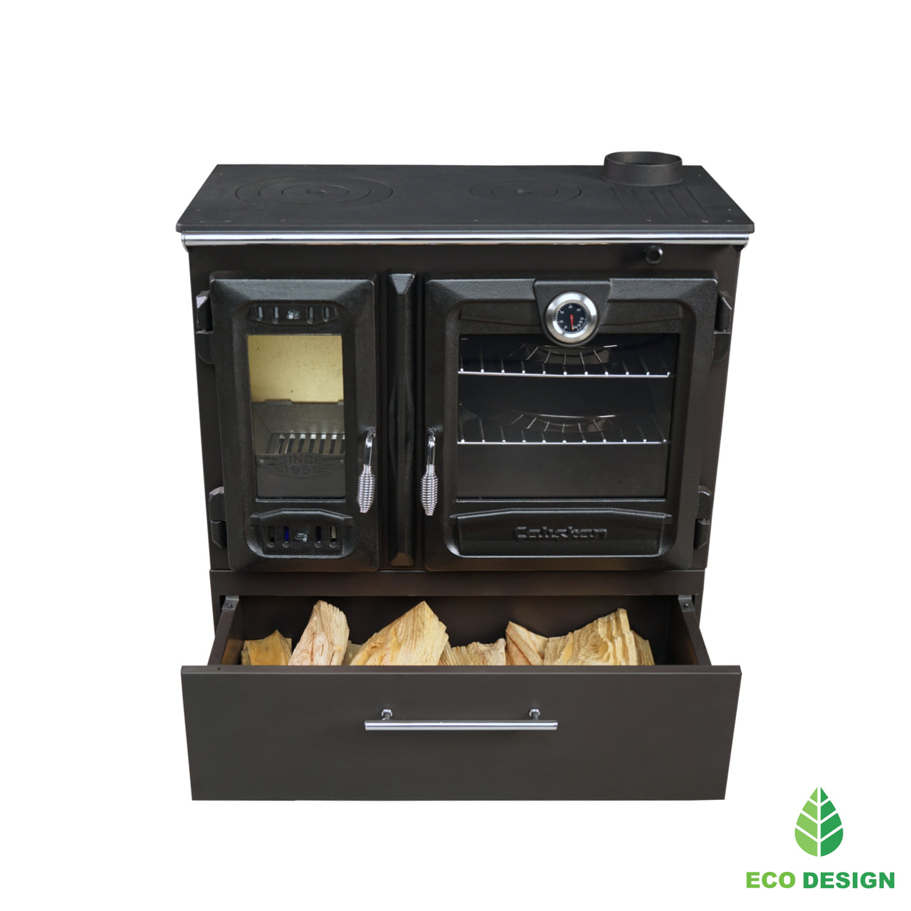 216-BOX Soba de Gătit Gourmet din Cărămidă - Putere 8.45 kW, Cuptor Dublu, Rezistentă la Căldură