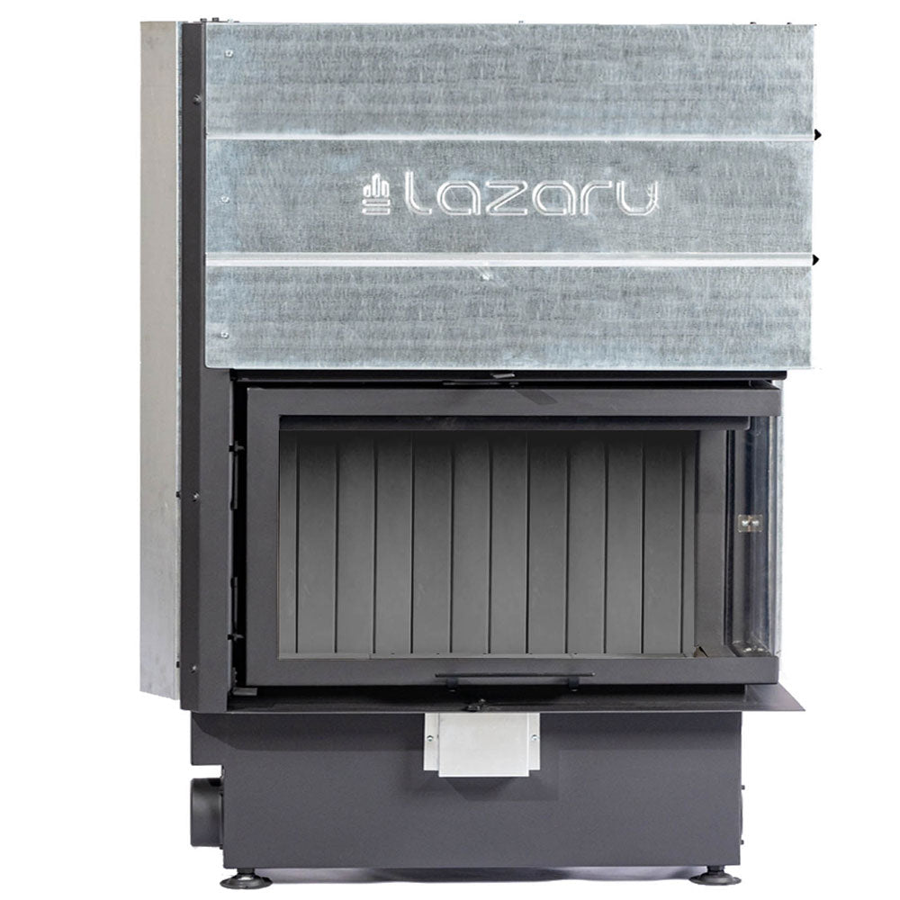 Focar semineu CORNER 90/51 R Premium, Black Lazaru