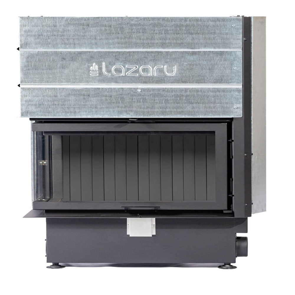 Focar semineu CORNER 110/47L Premium, Black Lazaru