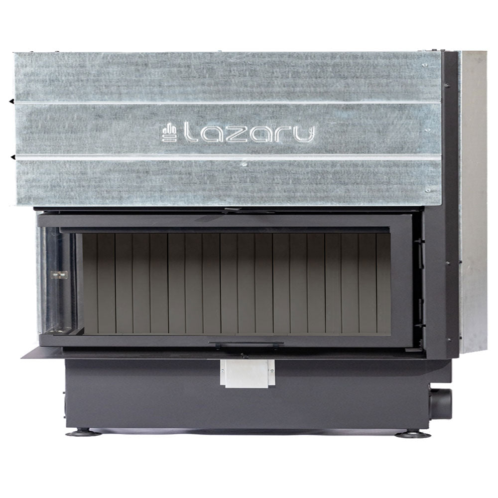 Focar semineu CORNER 150/47 L Premium, Black Lazaru