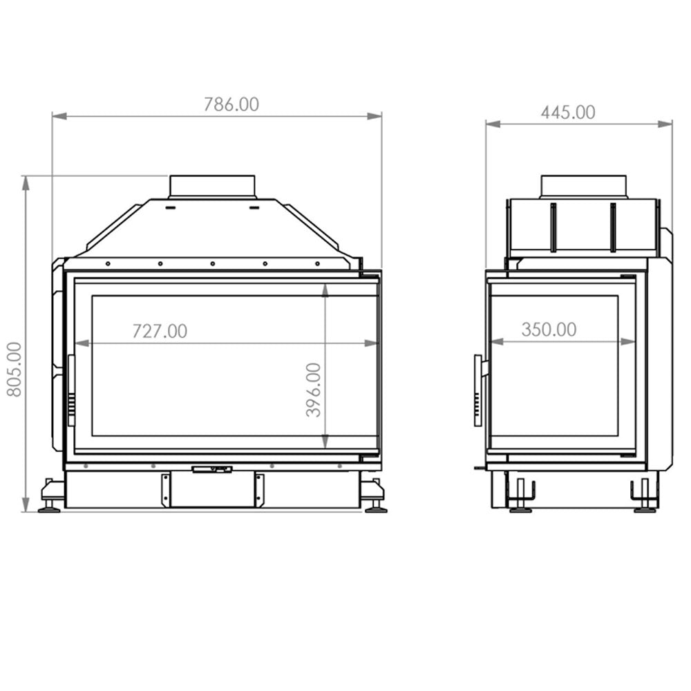 Focar QUATTRO 70 R OPEN SIDE
