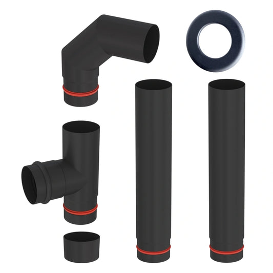 Set tubulatura premium peleti - fi80