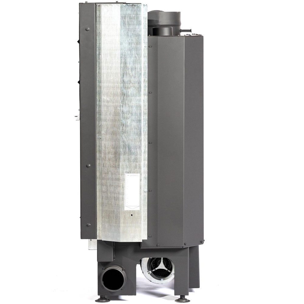 Focar semineu CORNER 110/47L Premium, Black Lazaru