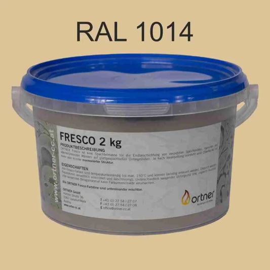 Vopsea decorativa termica 150°C - RAL1014 - Ortner