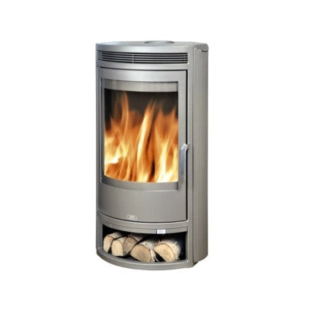 Soba pe lemn ABX - Tablă metalică gri Arktis 6