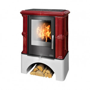 Soba pe lemn cahle teracota ABX - Bavaria KI