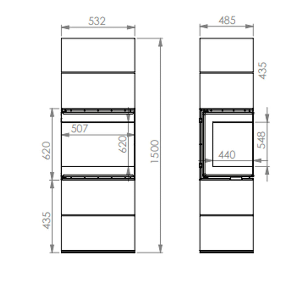 Semineu Scandinavian 50WH