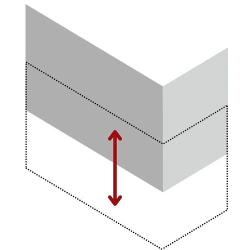 Focar semineu n140 sticla dreapta deschidere verticala samota neagra