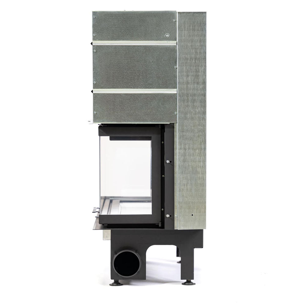 Focar semineu 3 SIDE PREMIUM 90/52 Black Lazaru