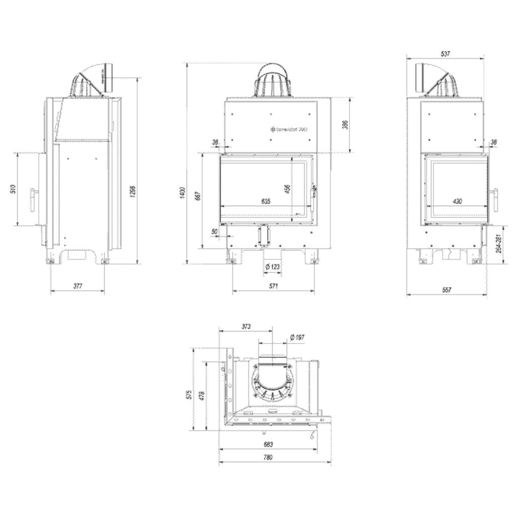 MBZ130 Sticla Dreapta