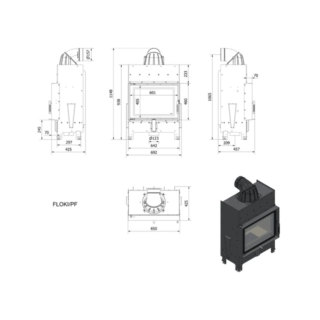 FLOTEK S 8kW - Samota Neagra