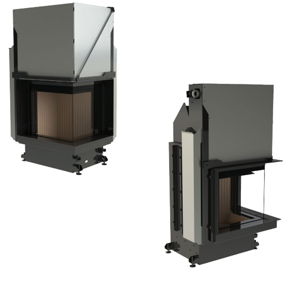 Focar semineu QUATTRO 50 L PREMIUM