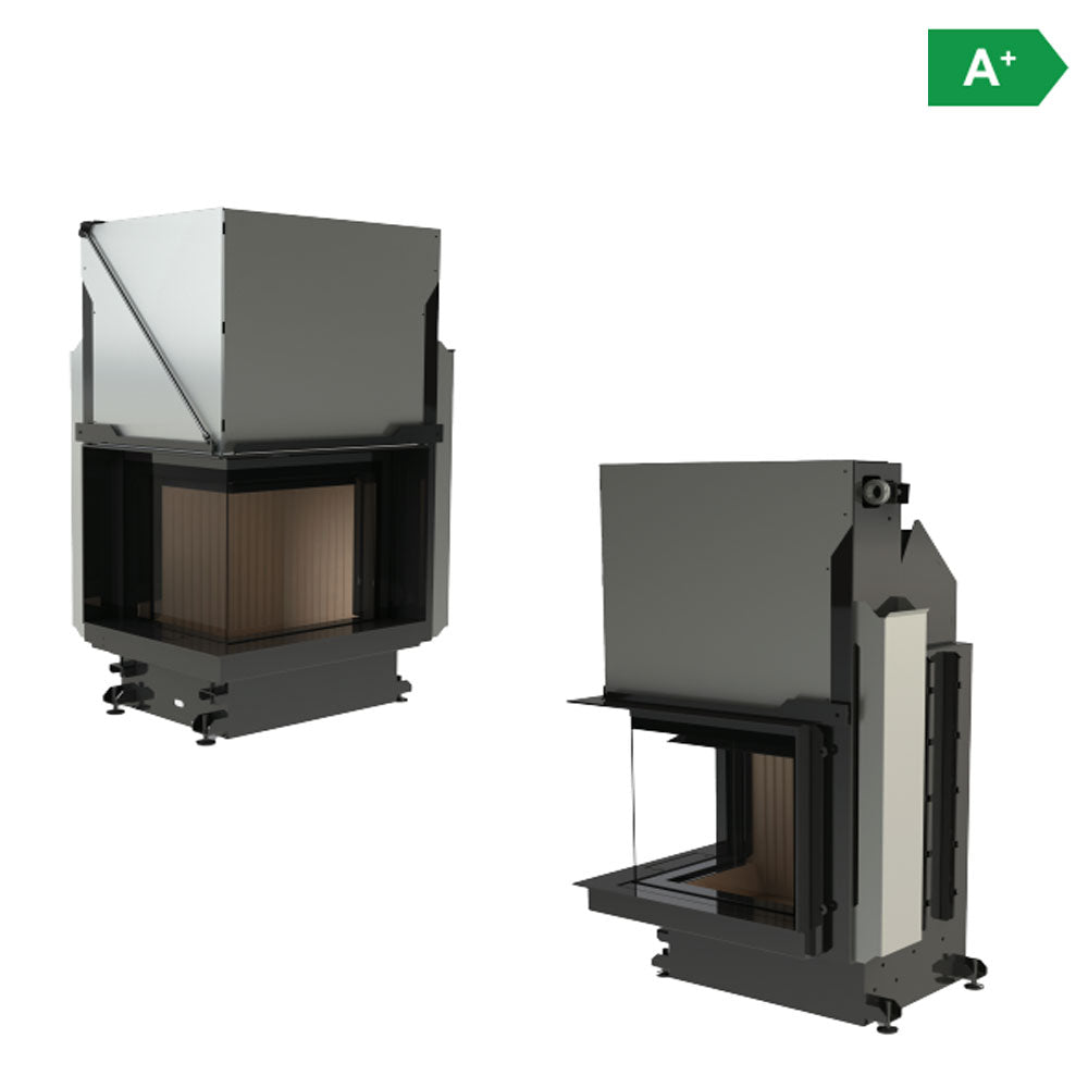 Focar semineu QUATTRO 50 L PREMIUM