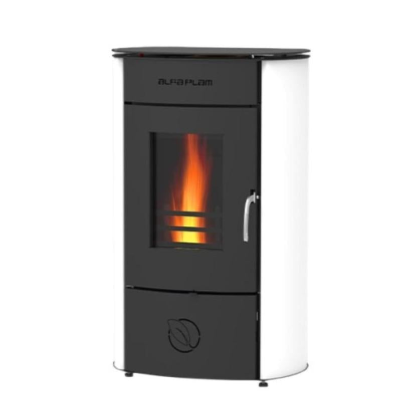 Soba tip semineu Alfa-Plam, Gala, alba, 8 kw