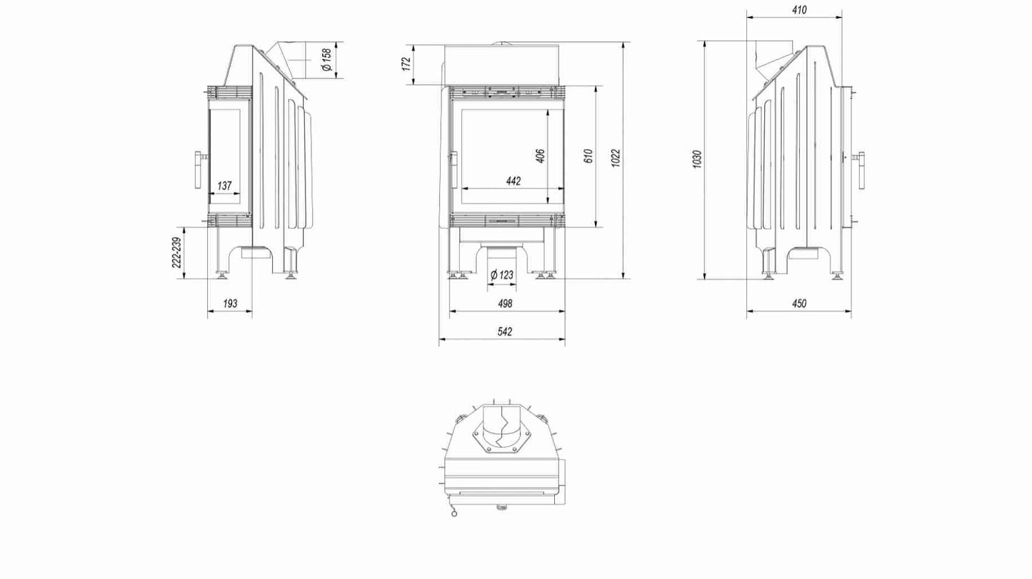 BK80 Sticla Dreapta