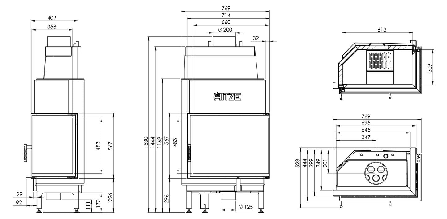Termosemineu AQUASYSTEM 68x53.L
