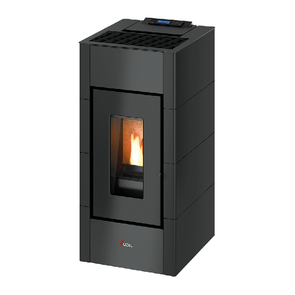 Soba peleti Cristal 9 negru