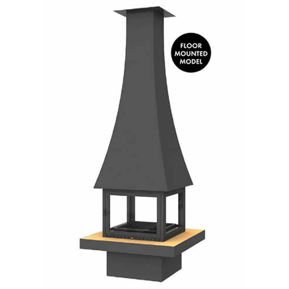 Semineu suspendat Curve