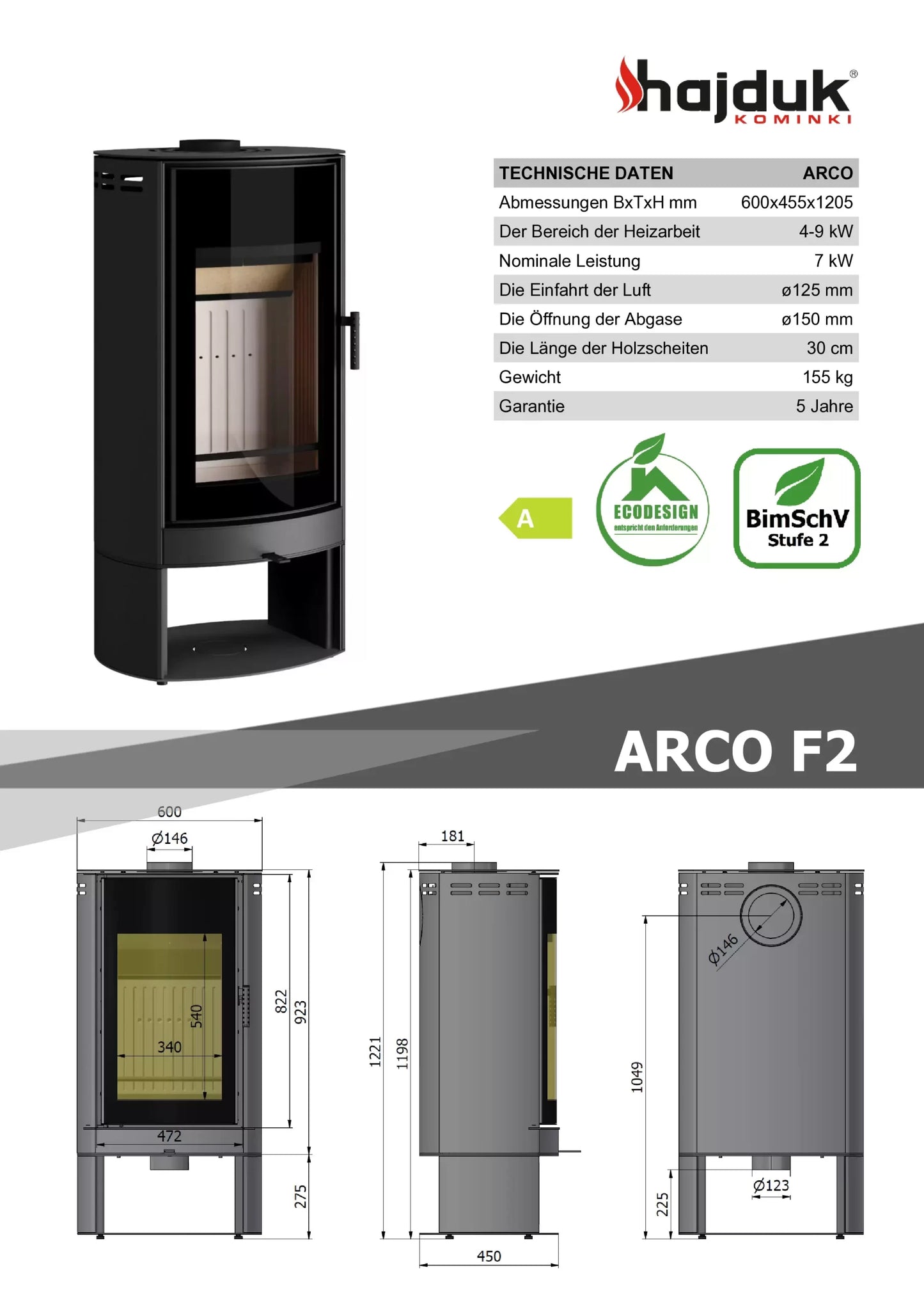 Soba Hajduk Arco F2