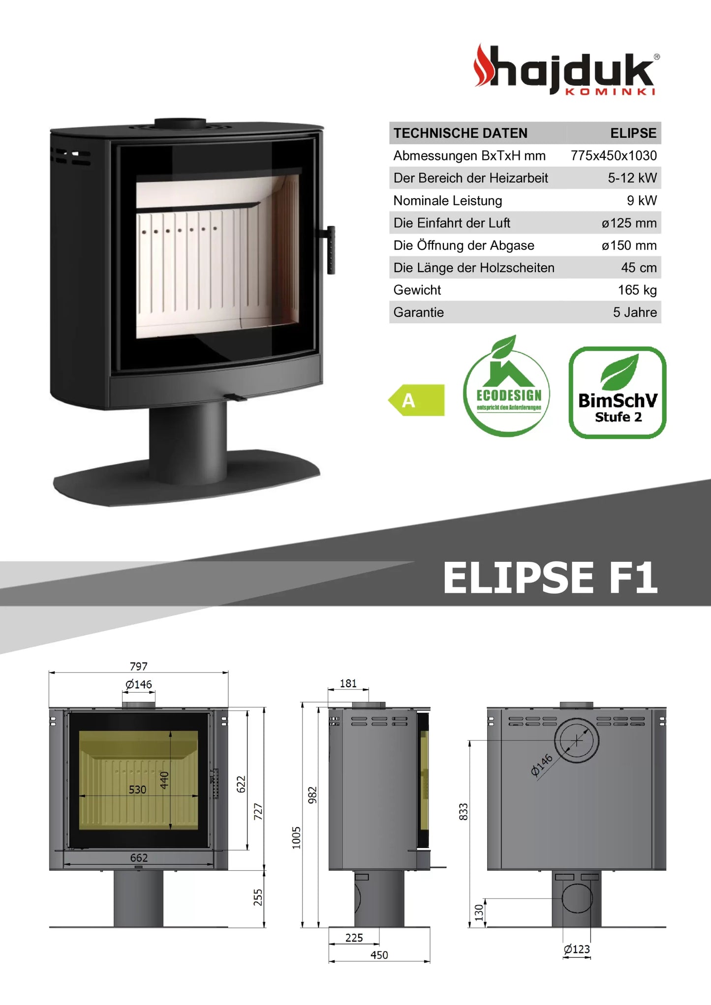 Soba Hajduk Elipse F1