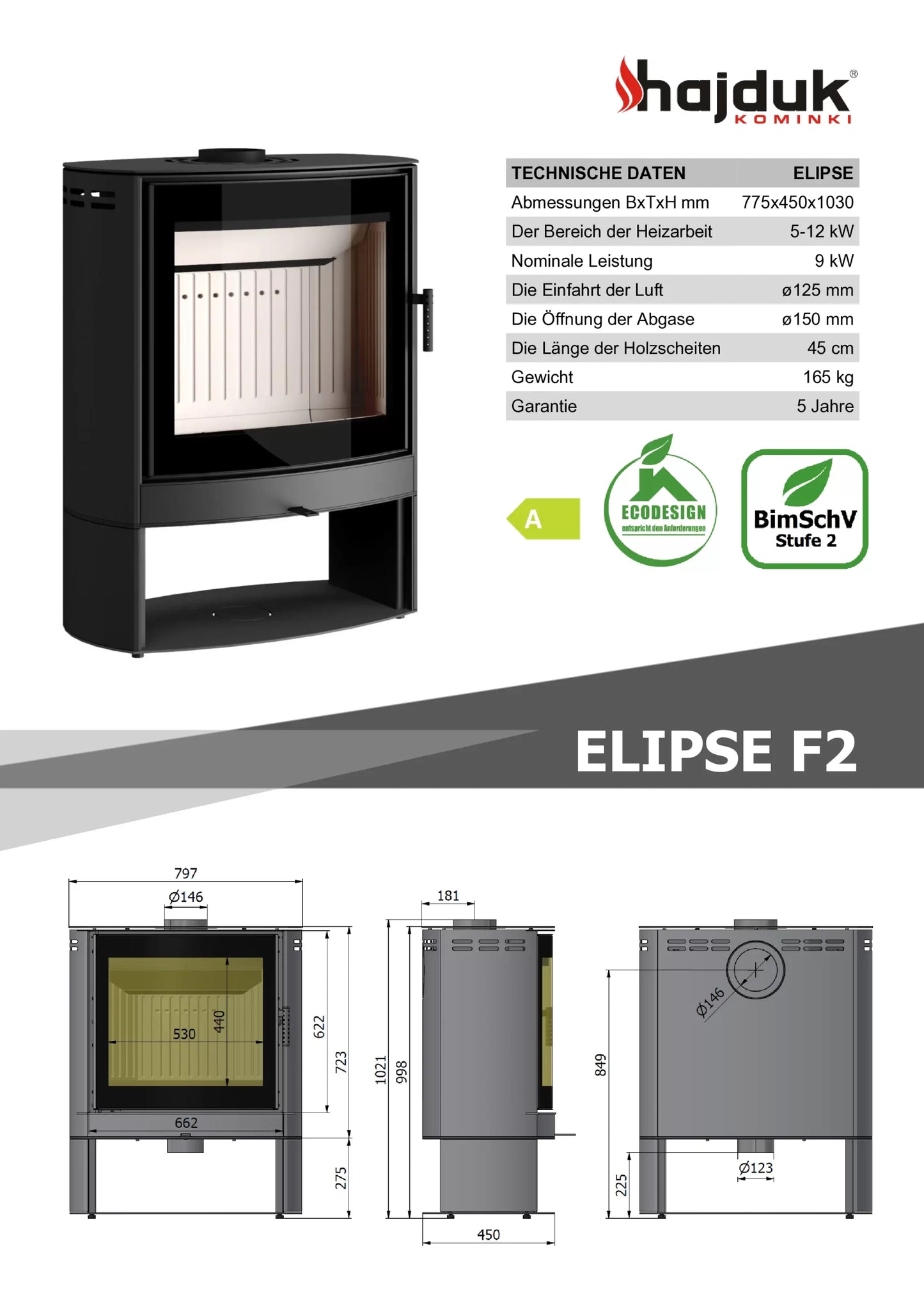 Soba Hajduk Elipse F2