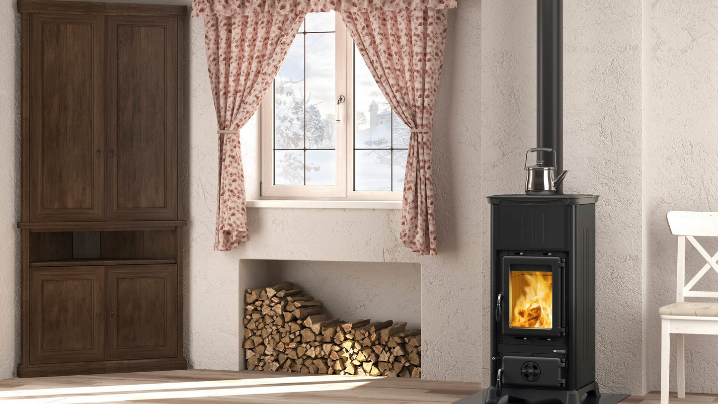 Soba lemn EMILIANA.16 STEEL