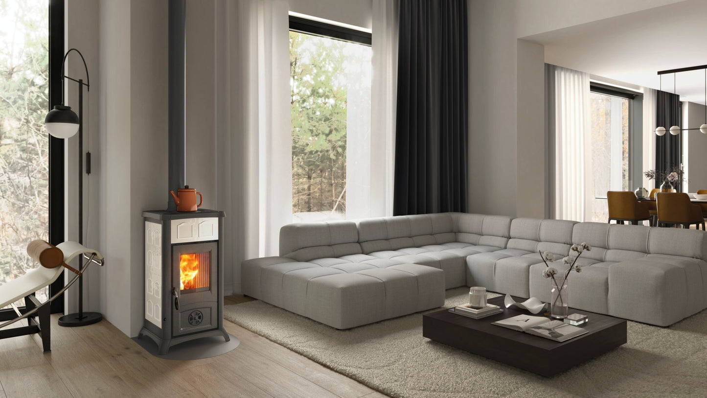 Soba lemn GEMMA MAIOLICA