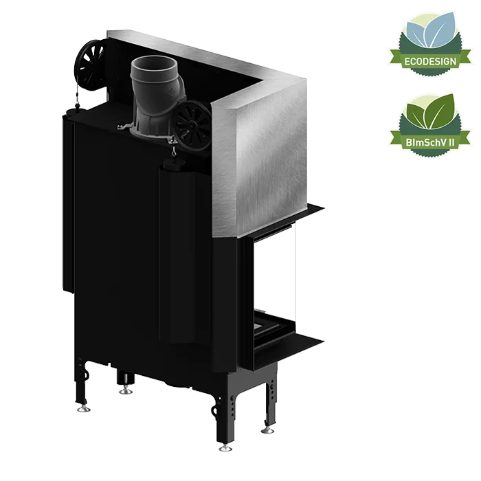 Focar Șemineu 13,2 kW Hitze HST68X43.LG