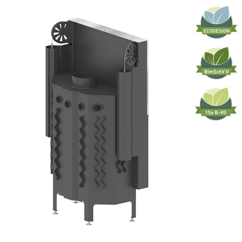 Focar Semineu 16 kW Albero AL16G.H-D