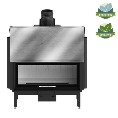 Focar șemineu Hitze DUO ARD105x43.G 19 kW