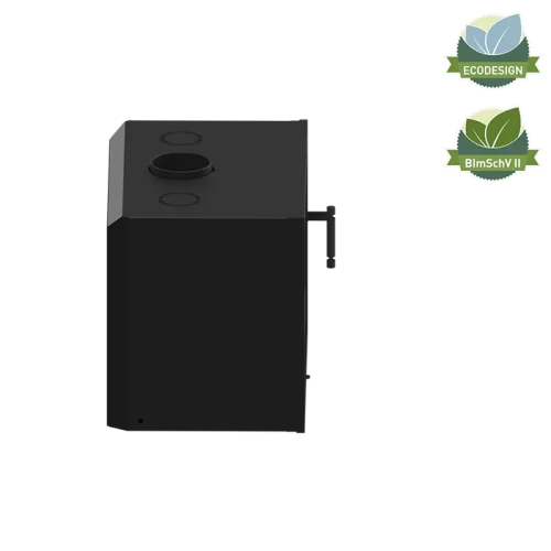 Focar semineu Hitze Cubo 700 cu ventilatie