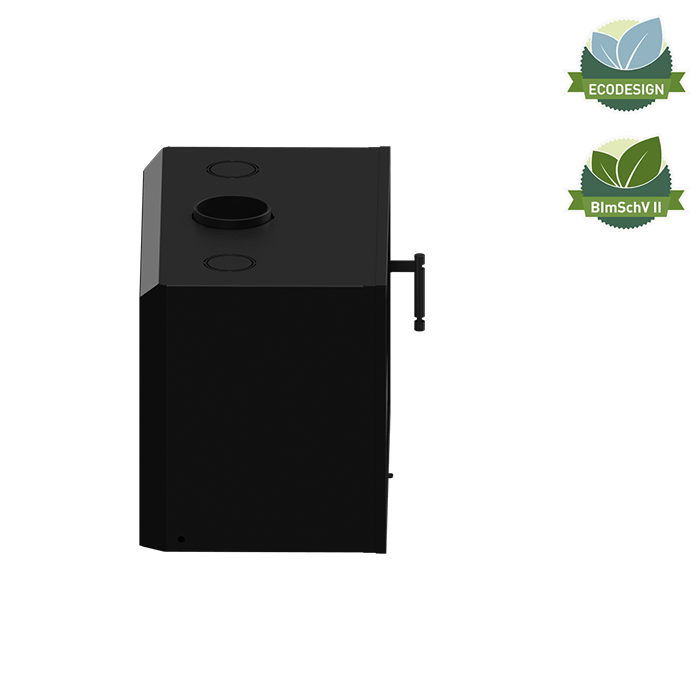 Focar Semineu 8 kW Hitze CUBO 800