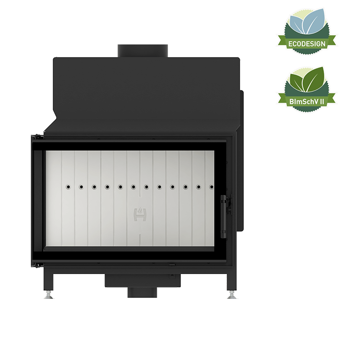 Focar Semineu 11 kW Hitze STMA68X43.L Deschidere stânga