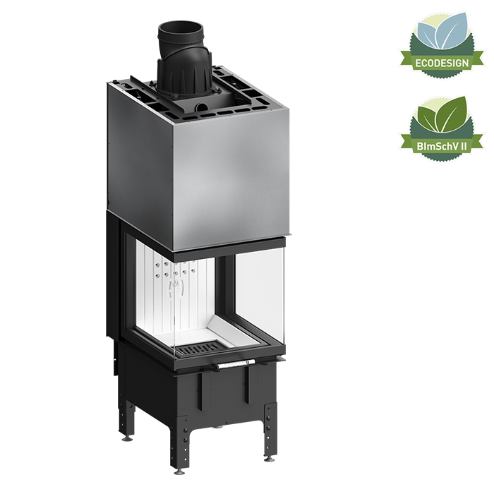 Șemineu 10 kW Hitze TRINITY 54x54x53.G