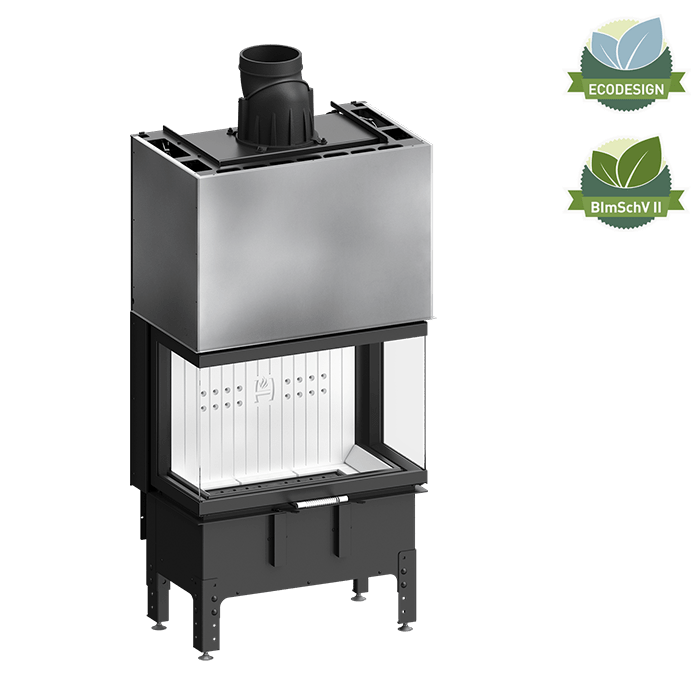 Șemineu 12 kW Hitze TRINITY 80x35x53.G