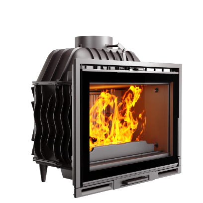 Focar șemineu fontăKawmet F24 Decor Premium – 14 kW