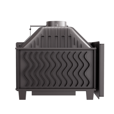 W16 Sticlă stanga – 13,5kW Focar șemineu fontă
