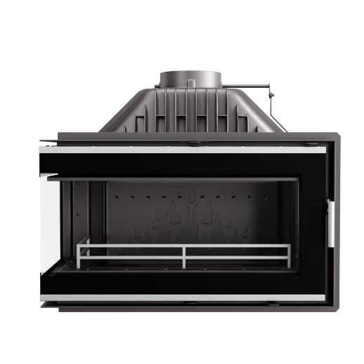 W16 Sticlă stanga – 13,5kW Focar șemineu fontă