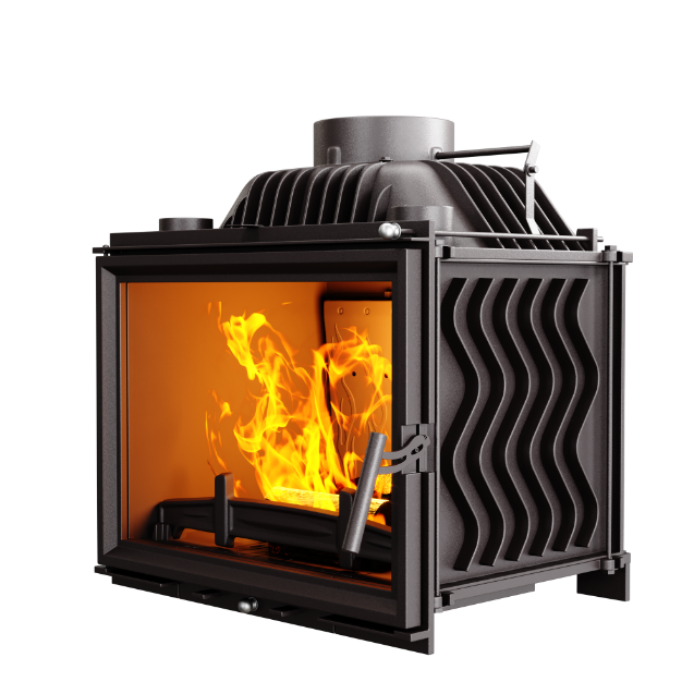 Focar șemineu fontăW17 ECO – 12,3 kW