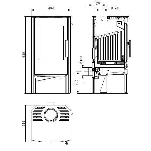 Soba cu cuptor HAAS+SOHN Rosenheim