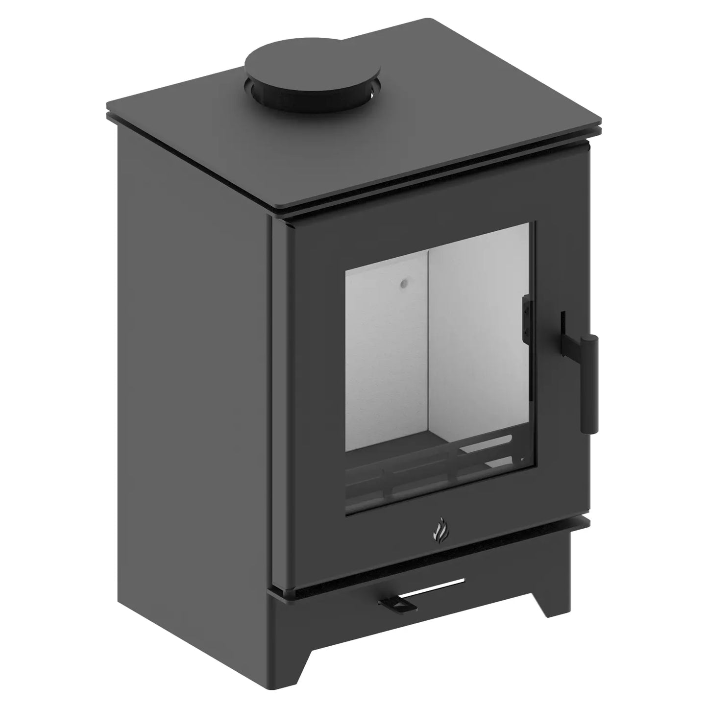 Sobă pe lemne HITZE GATTO SE 5.5 KW
