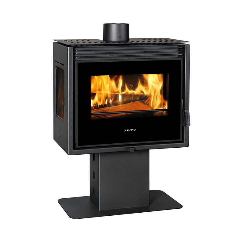 Semineu pe lemne Prity PM3L-TV, Panorama, 13 kW