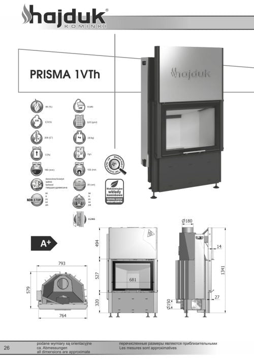 Focar semineu Prisma 1VTh Hajduk