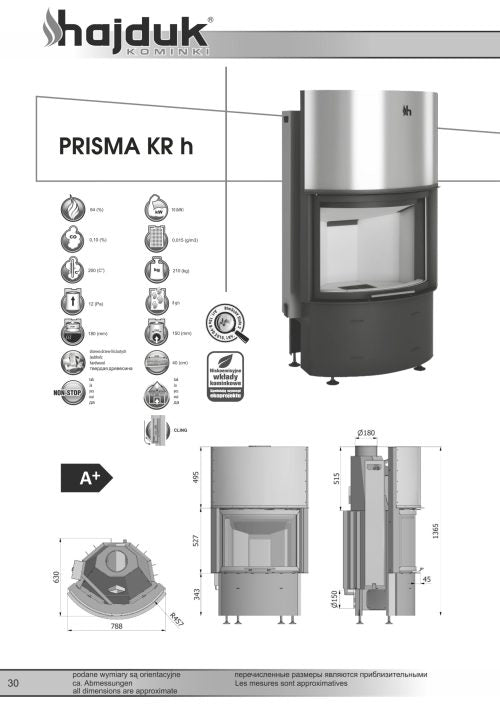 Focar semineu Prisma Krh Hajduk