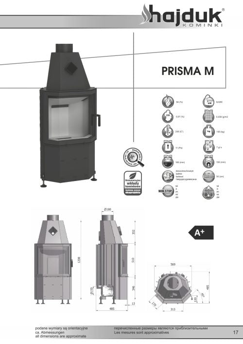 Focar semineu Prisma M Hajduk